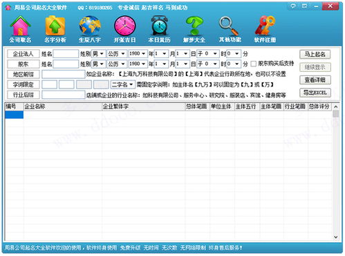 周易免费起名公司 简短干净四字公司起名？