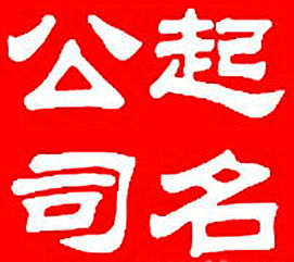公司起名俩个字 公司起名俩个字